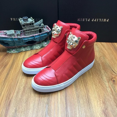 PhiliPP Plein High-Top Fashion Men Shoes--038